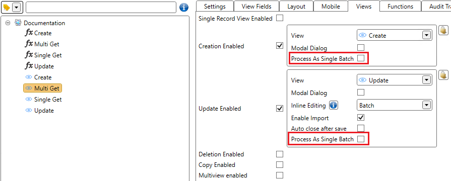 Process As Single Batch