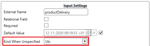 DateTime Field Configuration Kind When Unspecified