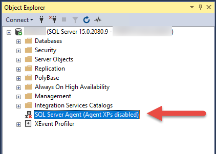 Not Running SQL Server Agent