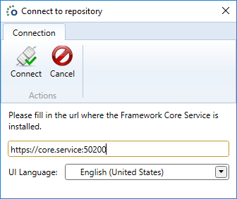 Login Ometa Business Connector