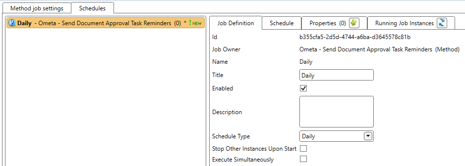 Send Document Approval Task Reminders