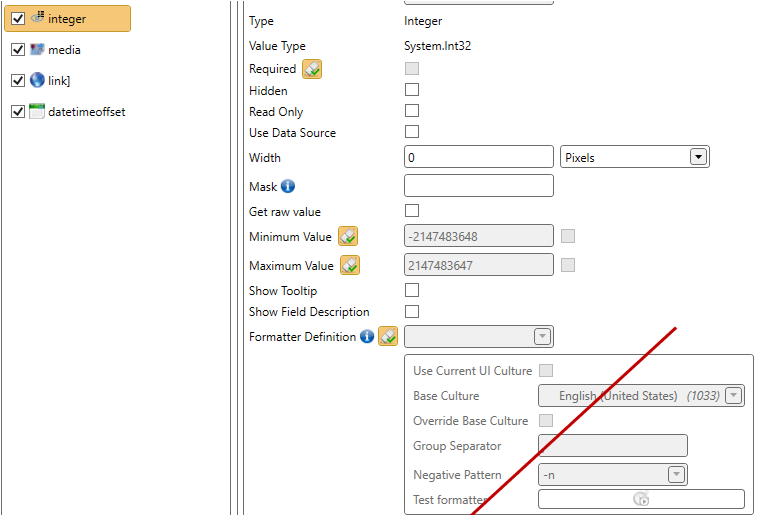 View field culture formatter deprecated