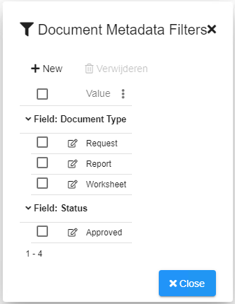 Field Values Config