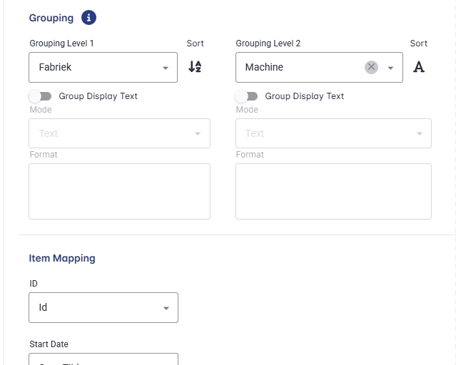 Display Text By Text Example