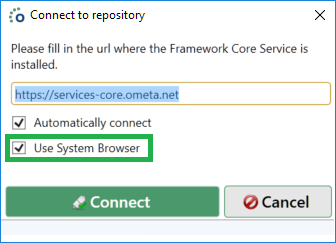 Use System Browser