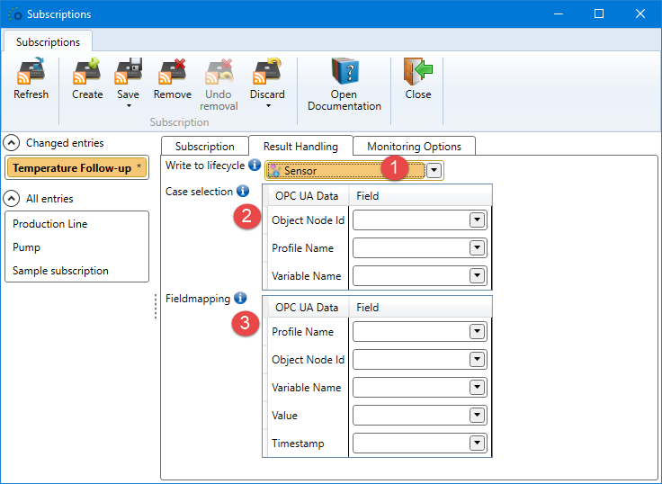 Lifecycle handling sample