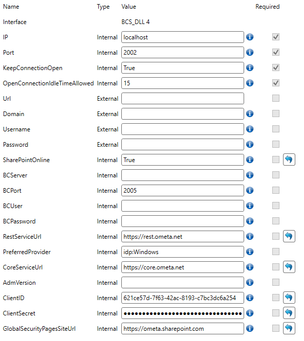 global security pages site url profile