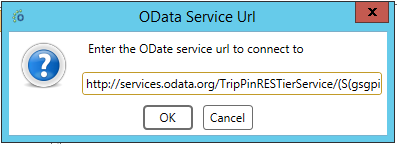 Set OData service