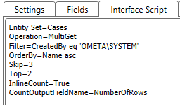 OData Query Options