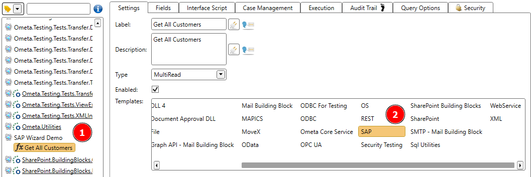 Initial Configuration - Create Method