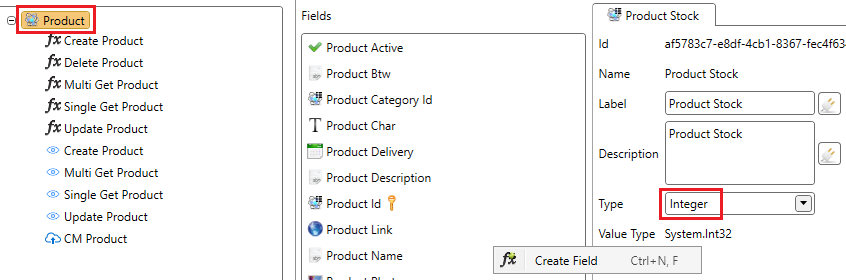 Integer Field Minimum Value