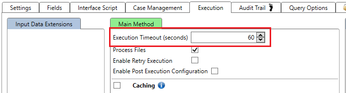 Modify Timeout Setting