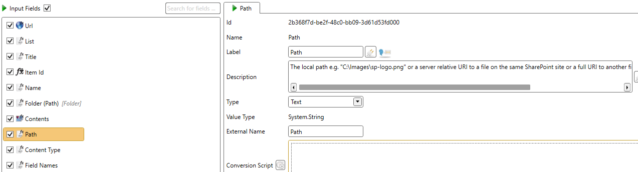 Ensure File SharePoint Path