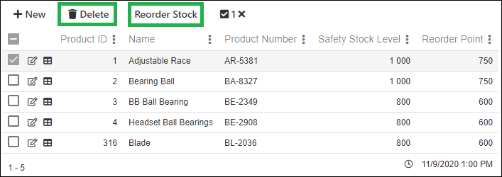 ADM Multi Record View