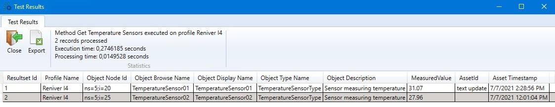 Demo Method Output After Value Update